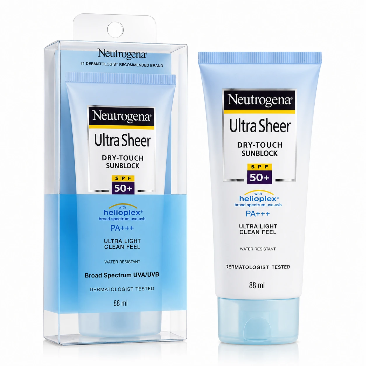 Neutrogena Ultra Sheer Dry-Touch Sunblock SPF 50+ PA+++ (88ml)
