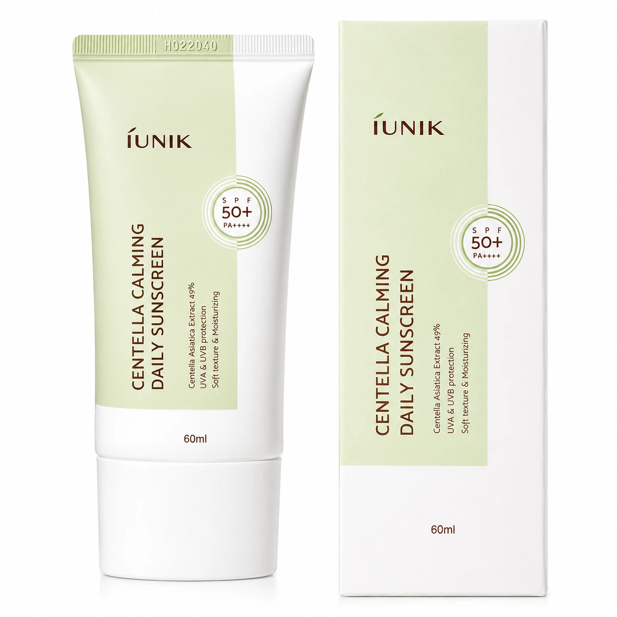 iUNIK Centella Calming Daily Sunscreen SPF50+ PA++++ (60ml)